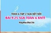 Bài 9.25 SGK Toán 6 tập 2 Kết nối tri thức